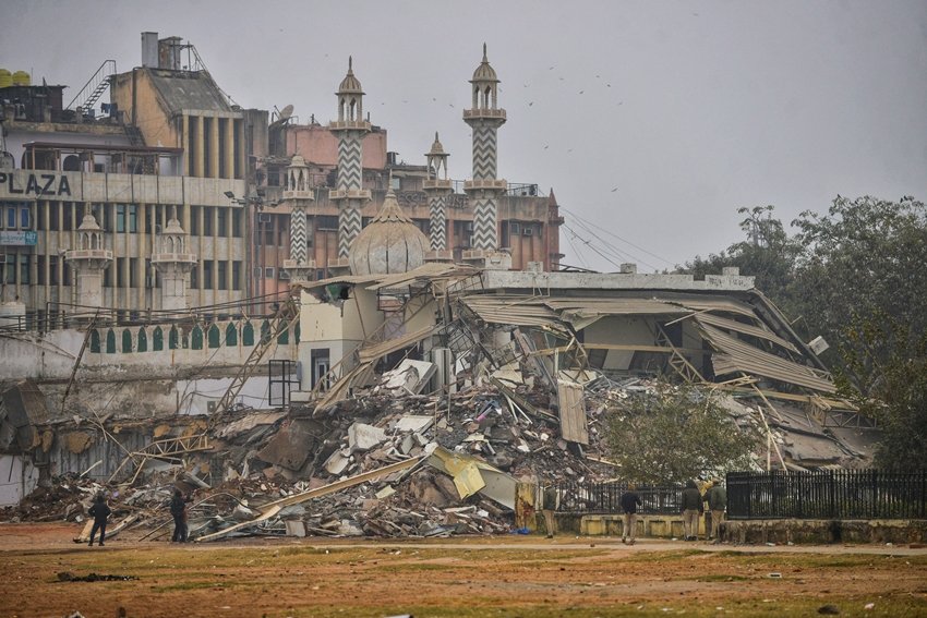 Turkman Gate demolition drive