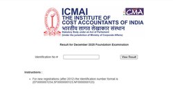 CMA Foundation Dec 2025 Result Out: सीएमए फाउंडेशन परीक्षा का परिणाम जारी, राजस्थान के ही दो स्टूडेंट ने किया टॉप
