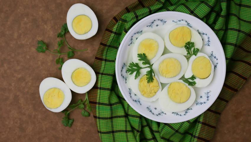 boiled egg cooling method