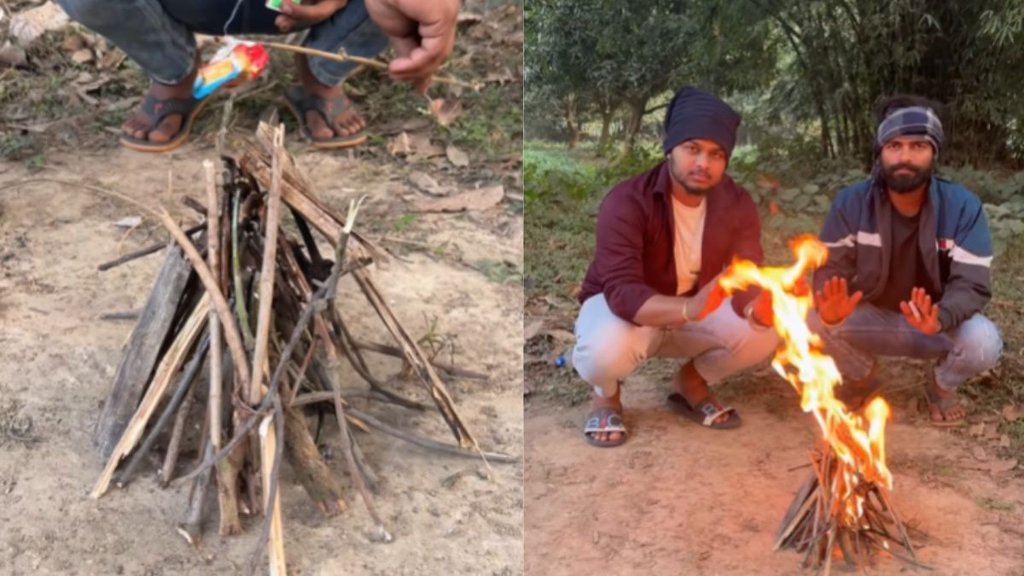Boys bizarre jugaad to beat the cold leaves the internet in splits watch viral Video Boys bizarre jugaad to beat the cold leaves the internet in splits watch viral Video