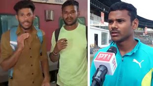 Dev Kumar Meena pole vault, National record holder pole vault India, Panvel railway station athlete harassment