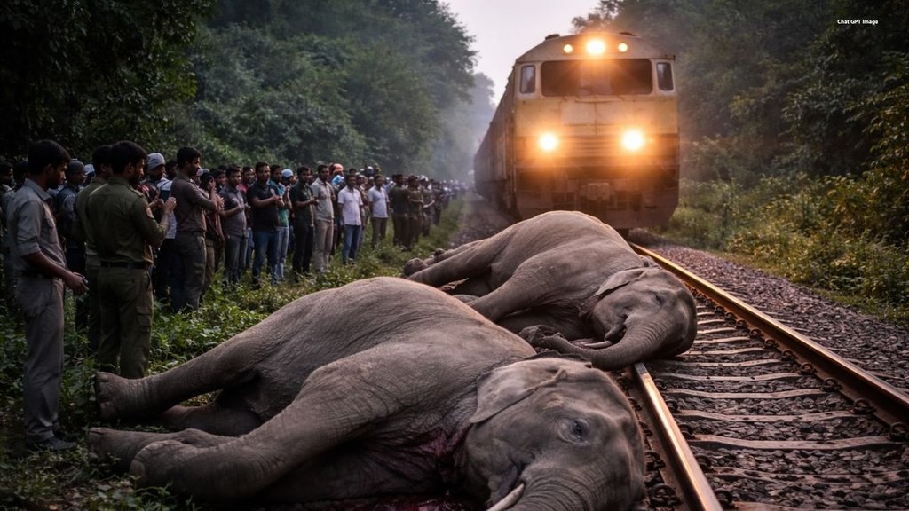 Elephant, Railway, Hindi News