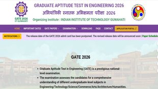 GATE 2026, Admit Card, iit guwahati, gate2026.iitg.ac.in
