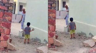 Grandfather and Grandson fighting House Turns Into Battleground Viral Video Sparks Curiosity