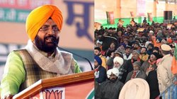 मुख्यमंत्री नायब सिंह सैनी ने चरण कंवल साहिब माछीवाड़ा गुरुद्वारा साहिब में टेका माथा