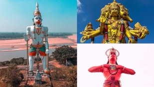 Highest Hanuman Idols and Their Locations in India