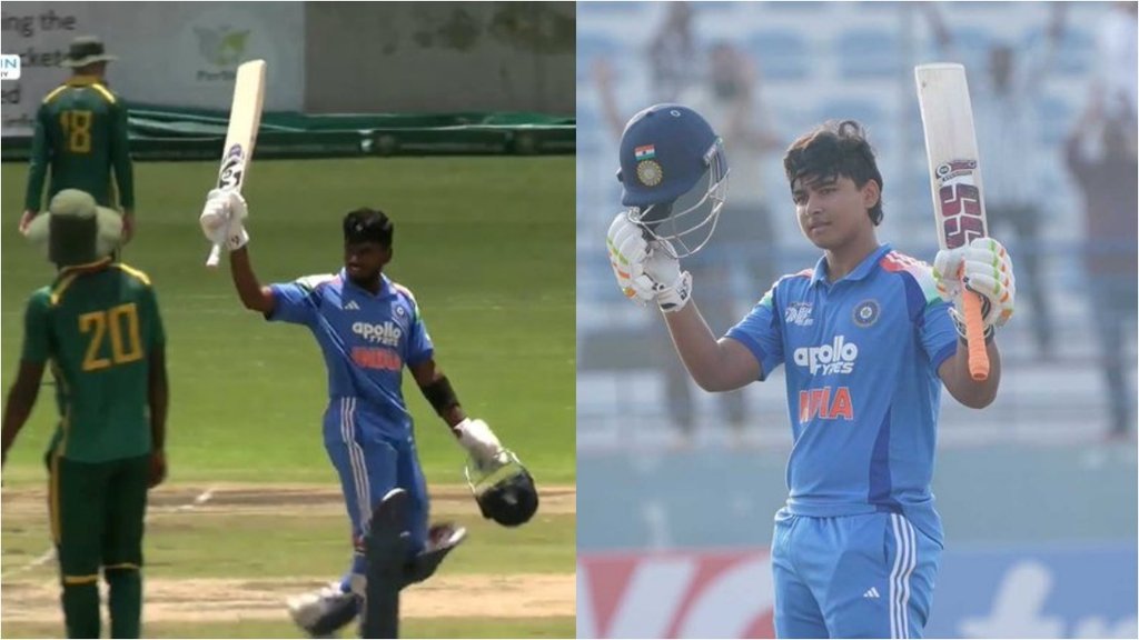 IND U19 vs SA U19, IND U19 vs SA U19 3rd ODI, IND vs SA Under 19 ODI, Vaibhav Suryavanshi, Aaron George, Vaibhav Suryavanshi Century, Aaron George Century, IND U19 vs SA U19 Live Match, IND U19 vs SA U19 Third ODI, India U19 vs South Africa U19, India Under 19 Team IND U19 vs SA U19, IND U19 vs SA U19 3rd ODI, IND vs SA Under 19 ODI, Vaibhav Suryavanshi, Aaron George, Vaibhav Suryavanshi Century, Aaron George Century, IND U19 vs SA U19 Live Match, IND U19 vs SA U19 Third ODI, India U19 vs South Africa U19, India Under 19 Team