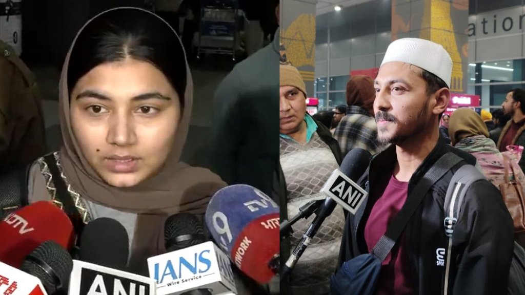 Indians Returned from Iran | latest news | hindi news }