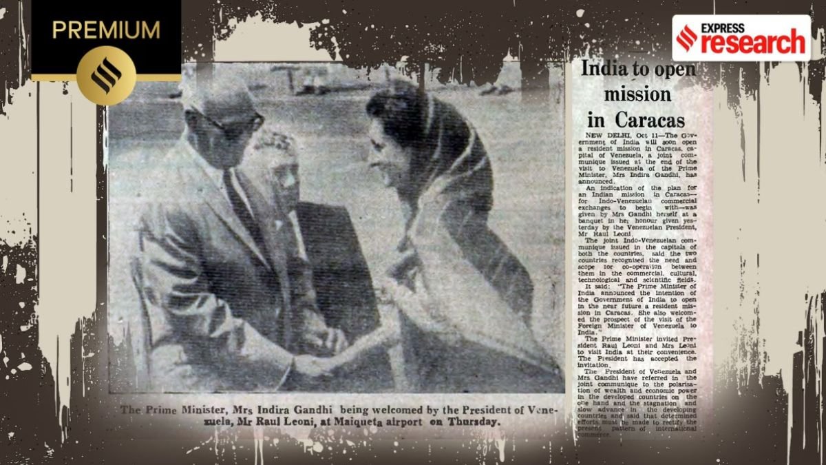 Indira Gandhi Venezuela tour, Indira Gandhi in Venezuela, 