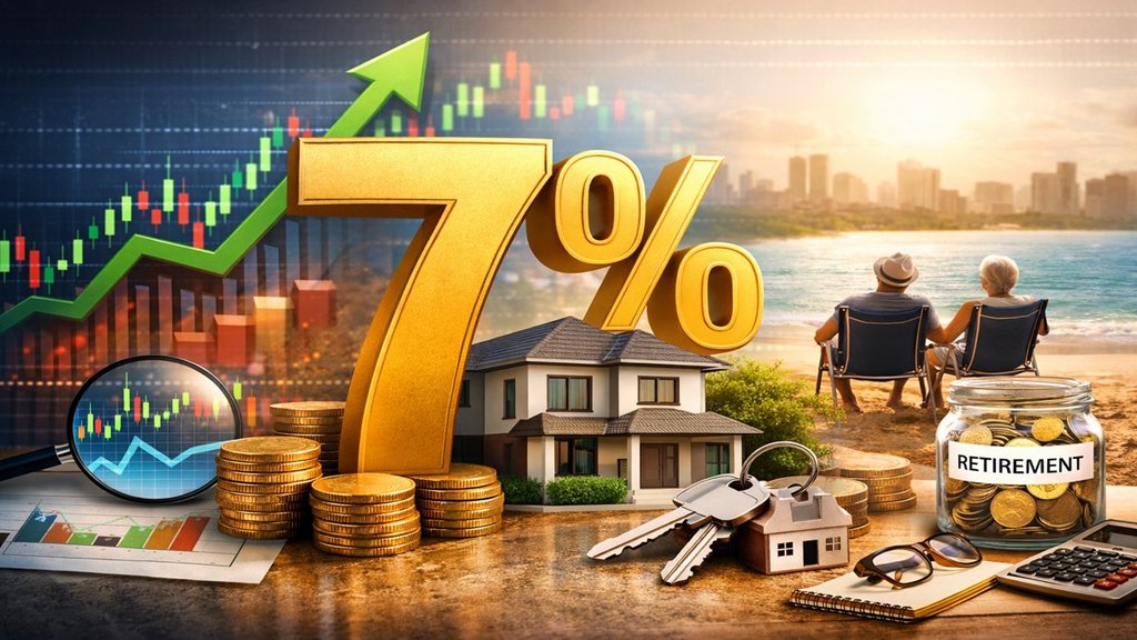 7 percent rule for investment strategy in stocks, property and retirement planning 7 percent rule for investment strategy in stocks, property and retirement planning