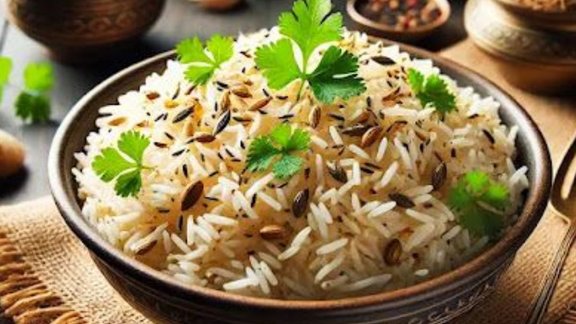 Jeera Rice, Jeera Rice Recipe, Restaurant Style Jeera Rice