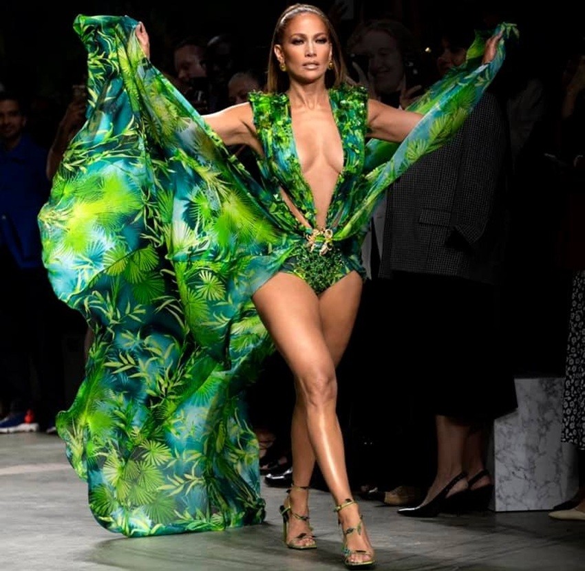 Jennifer Lopez Versace dress