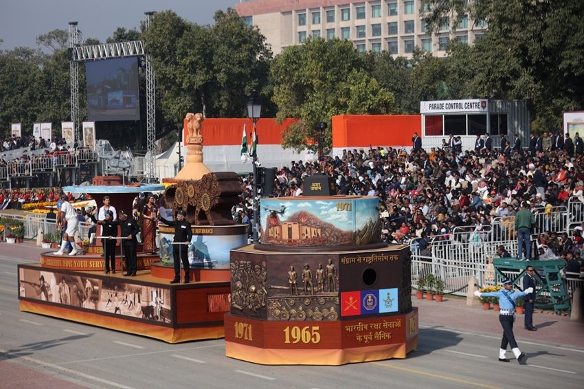 Kartavya Path Turns into a Canvas of India