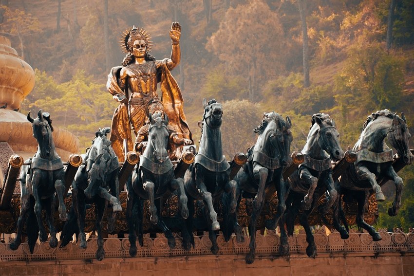 Krishna and Mahabharata war