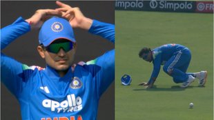 IND vs NZ 1st ODI Kuldeep Yadav Dropped Catch Henry Nicholls Harshit Rana Bowling Social Media Fans Angry