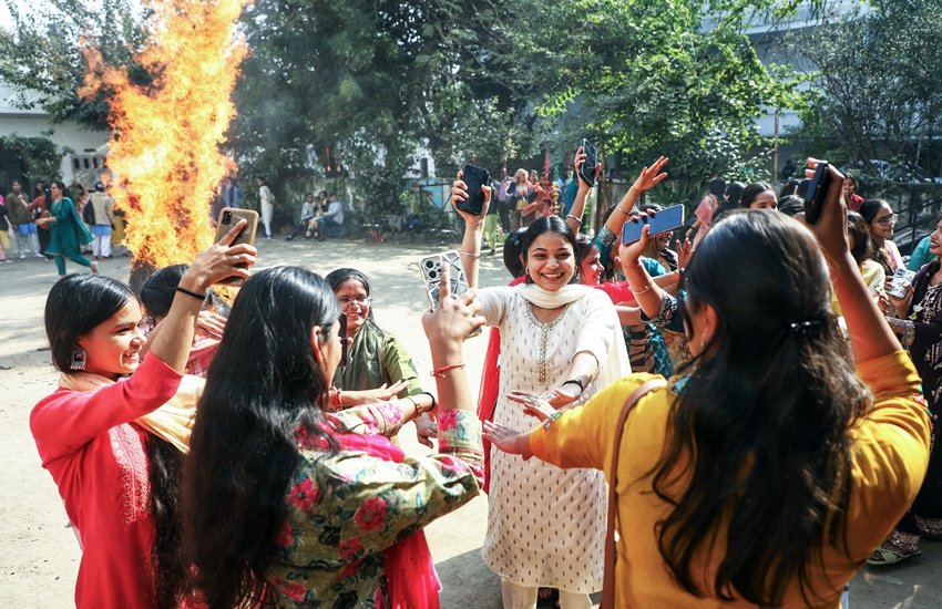 Lohri in Bihar