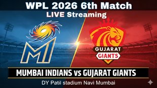 MI W vs GG W Live Streaming, GG W vs MI W Match Live Streaming, wpl live streaming, wpl 2026 live streaming free, wpl 2026 live streaming channel, wpl 2026 live streaming channel india, wpl 2026 live telecast, wpl 2026 live match, wpl 2026 schedule, women's premier league 2026, wpl 2026 news in hindi, cricket live, live cricket match today online