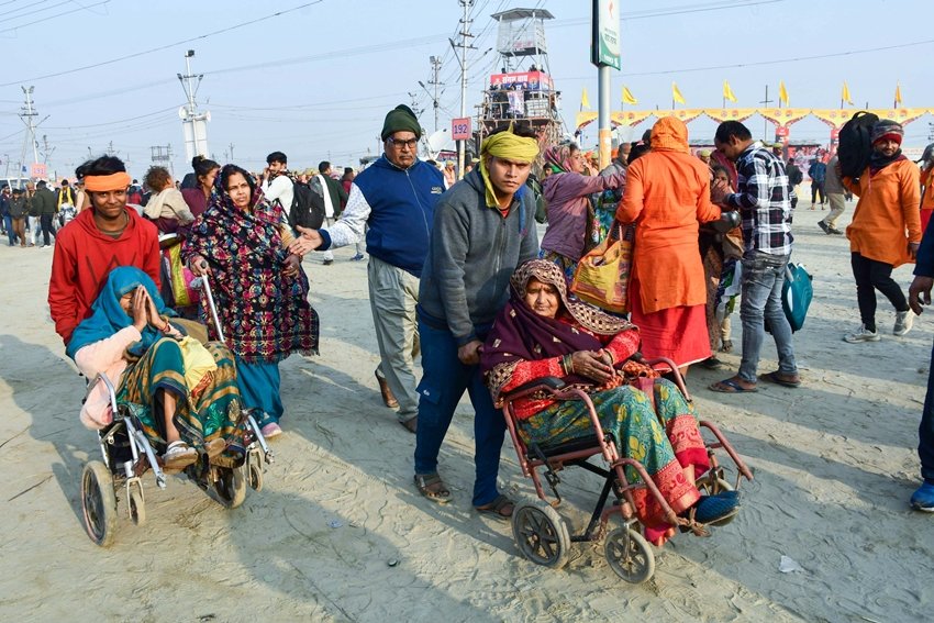 Prayagraj Sangam snan