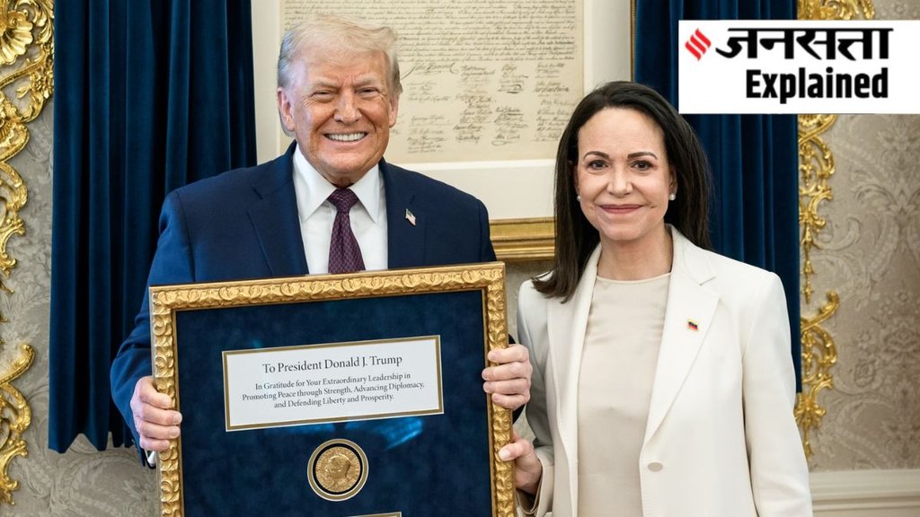 Donald Trump, Maria Machado Nobel Peace Prize, Maria Machado, Nobel prize reject, Nobel prize transfer