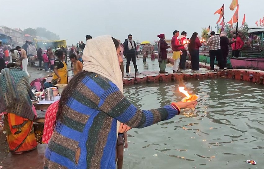 Menstruation and holy bath