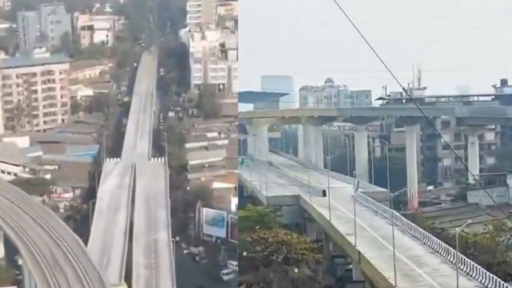 Mumbai, Maharashtra, flyover in Mira-Bhayander