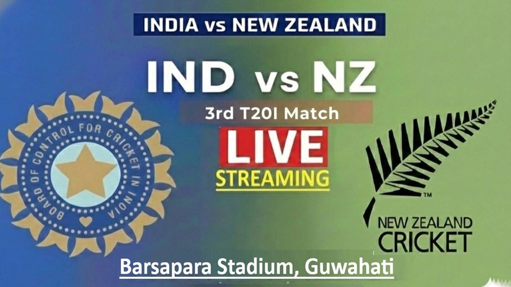 Ind vs NZ 3rd T20I Match Live Streaming, India vs New Zealand