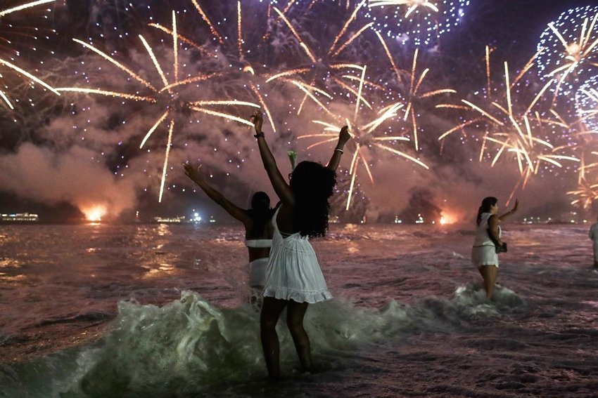 Global Revelers Welcome the Year with Joy and Color