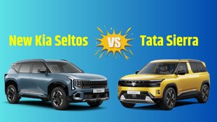 Kia Seltos Base Variant, Tata Sierra Base Variant, Kia Seltos vs Tata Sierra, Mid Size SUV Comparison, Kia Seltos Price, Tata Sierra Price
