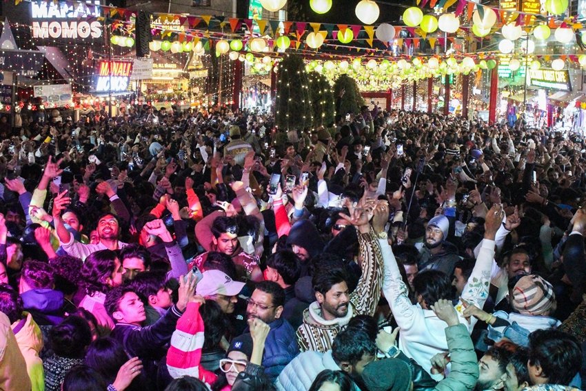 New Year prayers in India