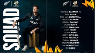 New Zealand T20 World Cup 2026 squad, New Zealand T20 World Cup squad, T20 World Cup 2026 New Zealand squad