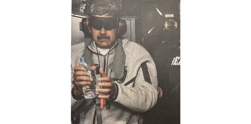 Nicolas Maduro viral Nike tracksuit