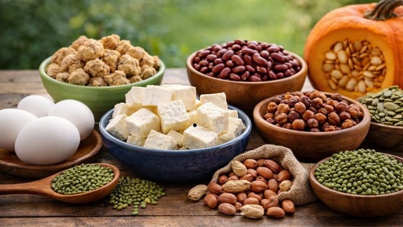 Best vegetarian protein sources, High protein foods for vegetarians, Ayurvedic protein diet in Hindi, शाकाहारी प्रोटीन के स्रोत, अंडे के बिना प्रोटीन कैसे पाएं,