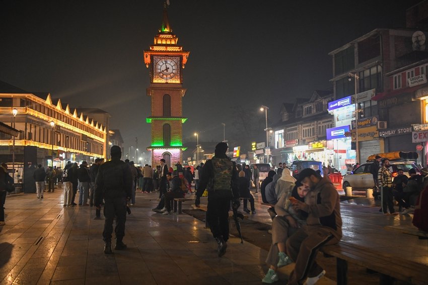 New Year celebration in Lucknow