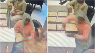 Prayagraj News, Prayagraj woman thief, Kalyan Jewellers