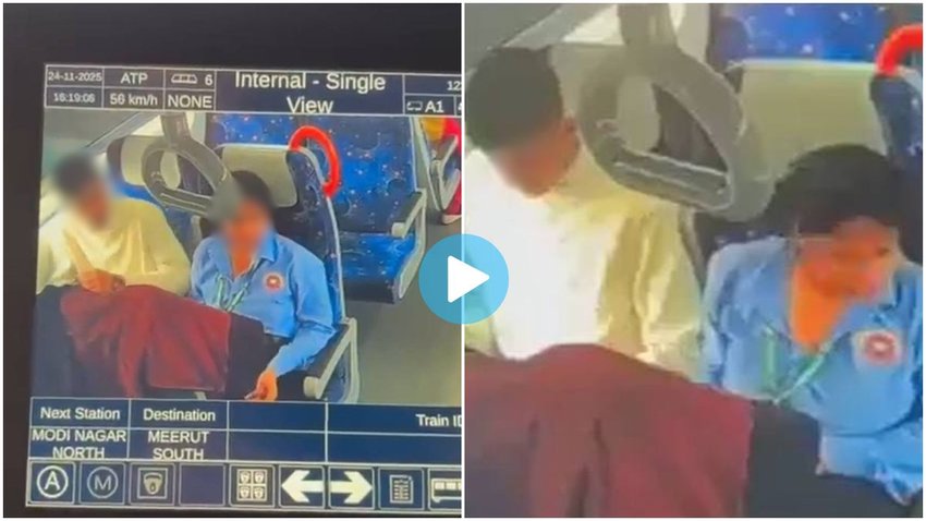 RRTS Viral Video, RRTS Couple, Meerut Couple Video, Ghaziabad Couple video, RRTS Couple Wedding, RRTS Couple Engagement, Namo Bharat Couple,