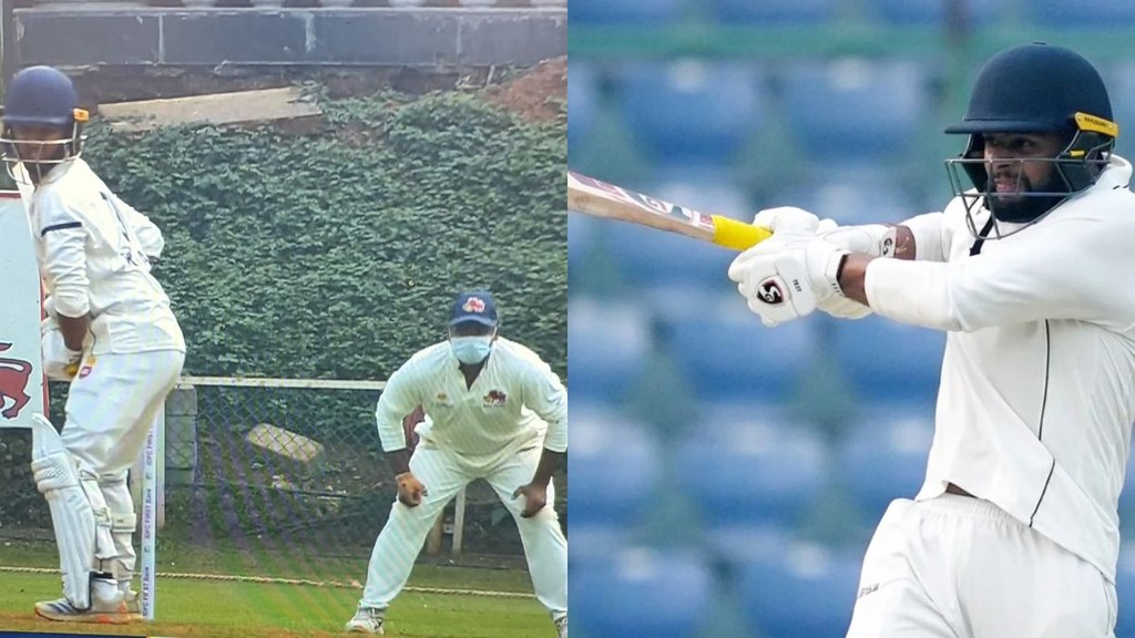 Ranji Trophy 2025-26, Mumbai vs Delhi, Sarfaraz Khan wearing mask, Sanat Sangwan hundred