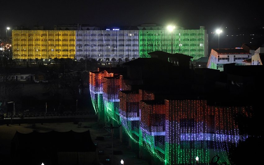 India Prepares for Republic Day as Landmark Buildings Light Up Nationwide