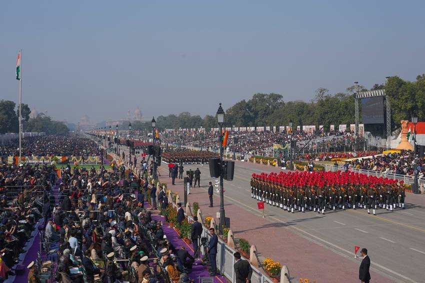Indian Army weapons display