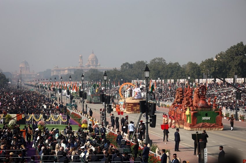 Republic Day cultural display