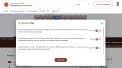 SSC CGL 2025 Tier 1 Final Answer Key जारी: एसएससी सीजीएल टियर 1 फाइनल आंसर की, रिस्पॉन्स शीट और मार्क्स मेमो जारी, ssc.gov.in पर करें चेक