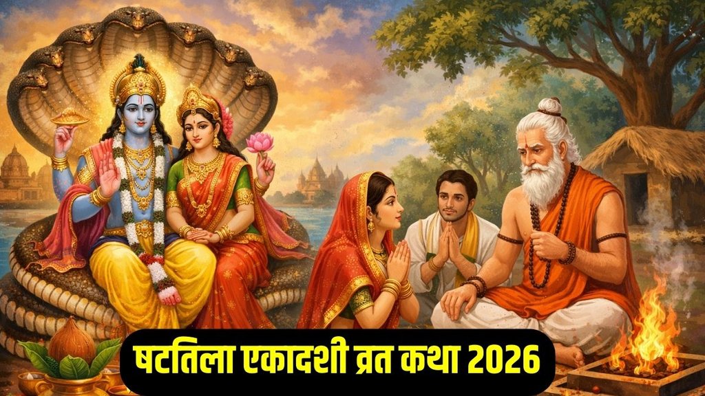 Shattila Ekadashi Vrat Katha In Hindi, Shattila Ekadashi Vrat Katha