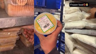 Man exposes instant food delivery apps finds everything from dal rice to rasmalai frozen in the fridge viral video