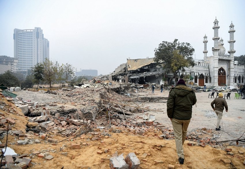 Encroachment removal Delhi