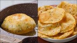 1 कप सूजी और 2 उबले आलू से नाश्ते में बनाएं टेस्टी Suji Aloo Puri, समोसे-कचौरी का भूल जाएंगे स्वाद