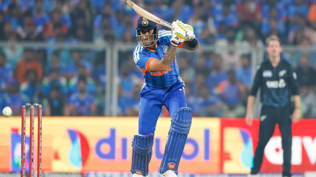 Suryakumar Yadav, fastest to hit 3000 runs in T20I, Martin Guptill, Muhammad Waseem, Ind vs Nz, India vs New Zealamd, Team India, Indian cricket team, Ind vs NZ 5th T20I, तिलक वर्मा, T20 World Cup 2026, भारत बनाम न्यूजीलैंड