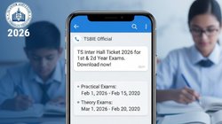 TS Inter Hall Ticket 2026 on WhatsApp: व्हाट्सएप पर आएंगे टीएस इंटरमीडिएट के हॉल टिकट, यहां चेक करें प्रैक्टिकल और थ्योरी शेड्यूल