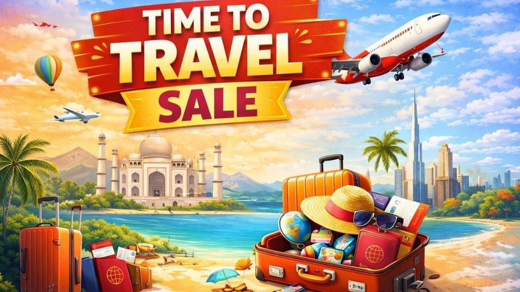 Air India Express Sale, Time To Travel Sale