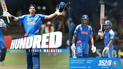 विहान मल्होत्रा का शतक, वैभव-खिलान की तूफानी पारी, भारत ने जिम्बाब्वे को दिया 353 का लक्ष्य