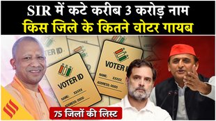 SIR में कटे करीब 3 करोड़ नाम, आजमगढ़-मैनपुरी और रायबरेली से कितने वोटर गायब!