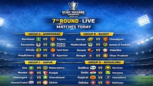vijay hazare trophy live score, vijay hazare trophy schedule, live vijay hazare trophy